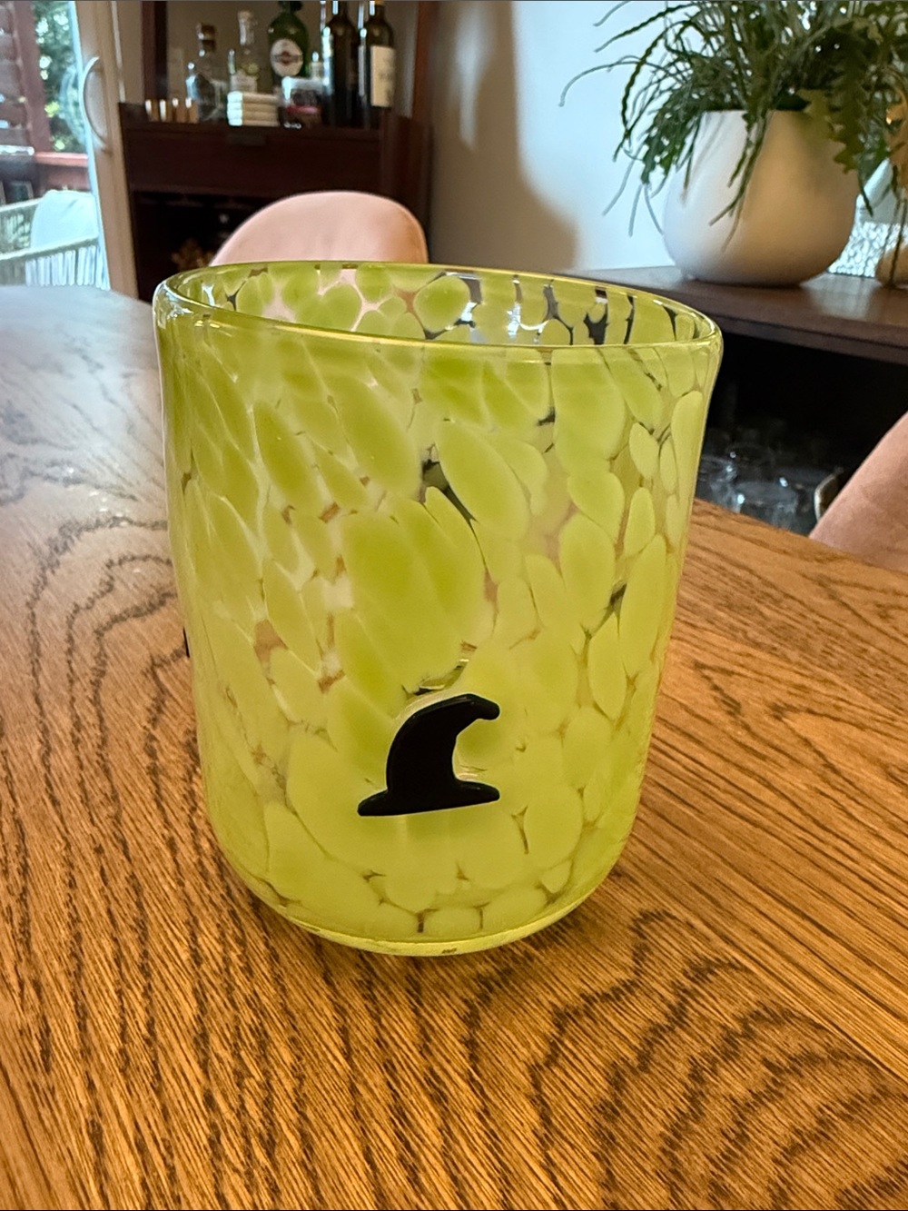 Anthropologie Mystic Icon Juice Glass - Witch